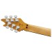 EVH Limited Edition Wolfgang Special Striped Series, Ebony Fingerboard, Distressed Ivory - back of headstock