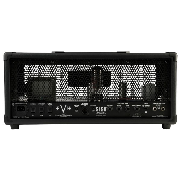 EVH 5150 Iconic Series 15W 6L6 Head, Black - back
