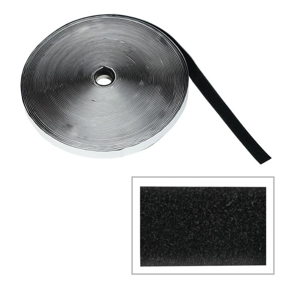 eLumen8 25m Loop Tape, 20mm Black