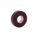 eLumen8 Premium PVC Insulation Tape 2702 19mm x 33m, Brown