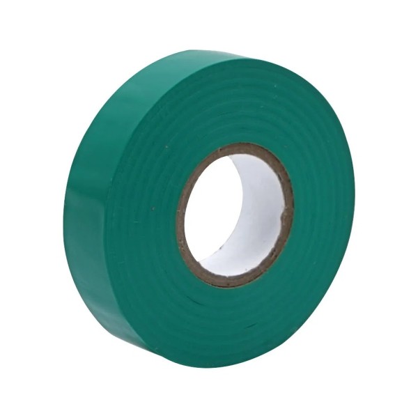 eLumen8 Premium PVC Insulation Tape 2702 19mm x 33m, Dark Green