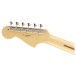 Fender Made in Japan Hybrid II 2026 Collection Jazzmaster RW, Satin Shell Pink - back of headstock