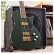 Gretsch Limited Edition Streamliner Jet Club Bass Single-Cut, Gold Hardware, Cadillac Green - lifestyle image 2