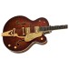 Gretsch G6136TGQM-59 Limited Edition Quilt Classic Falcon with Bigsby, Ebony Fingerboard, Forge Glow - body