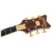 Gretsch G6136TGQM-59 Limited Edition Quilt Classic Falcon with Bigsby, Ebony Fingerboard, Forge Glow - headstock