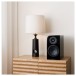 Monitor Audio Silver 50 8G Bookshelf Speakers (Pair), High Gloss Black- lifestlye  - lifestyle 1