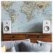 Monitor Audio Silver 50 8G Bookshelf Speakers (Pair), Satin White -lifestyle 