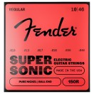 Fender SuperSonic 150R Guitar Strings, Pure Nickel, Ball End, Gauges .010-.046