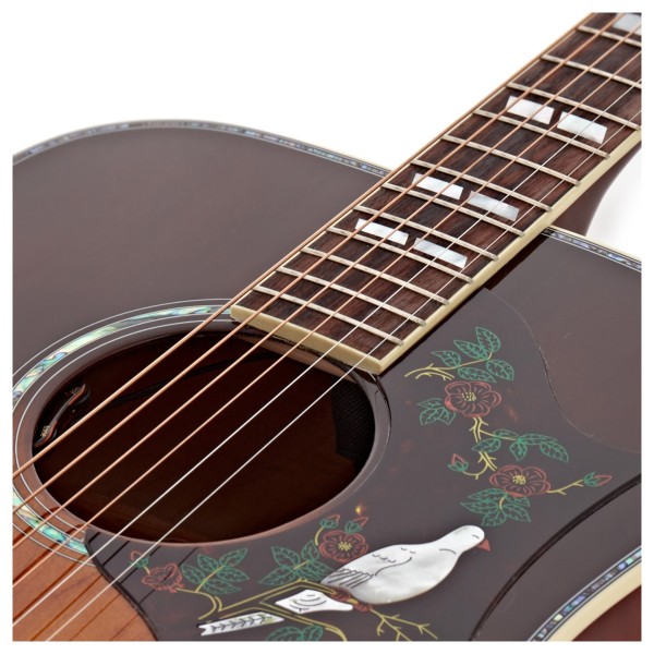 Gibson Dove Anniversary Limited Edition, Cremona Burst - soundhole