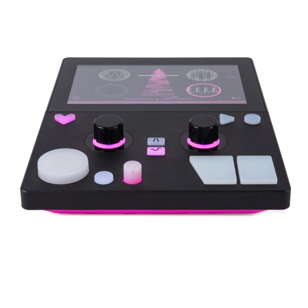 First Love Visual FM Synthesizer, Pink - Front Top