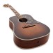 Gibson Advanced Jumbo Anniversary Limited Edition, Cremona Burst - angled shot