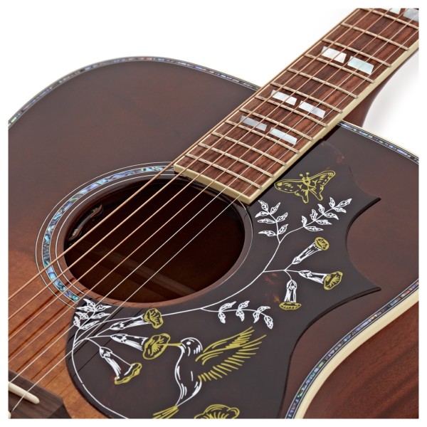 Gibson Advanced Jumbo Anniversary Limited Edition, Cremona Burst - soundhole