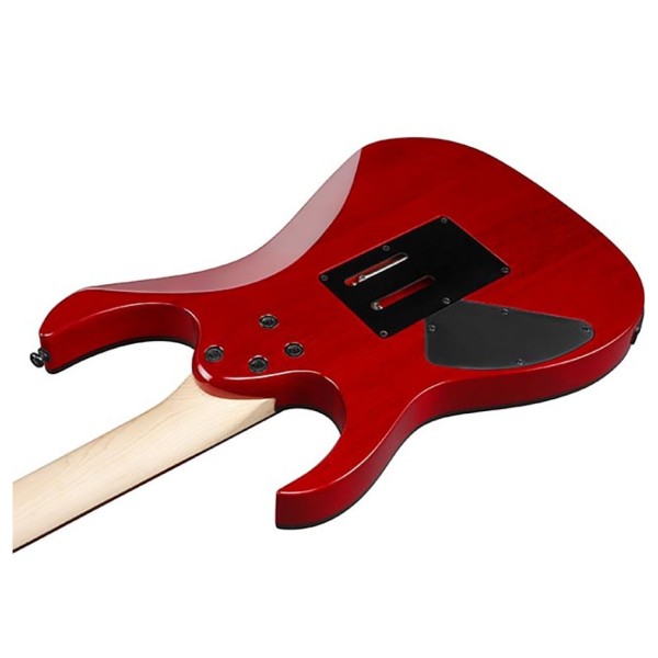 Ibanez RG470PB Poplar Burl, Red Eclipse Burstbody back