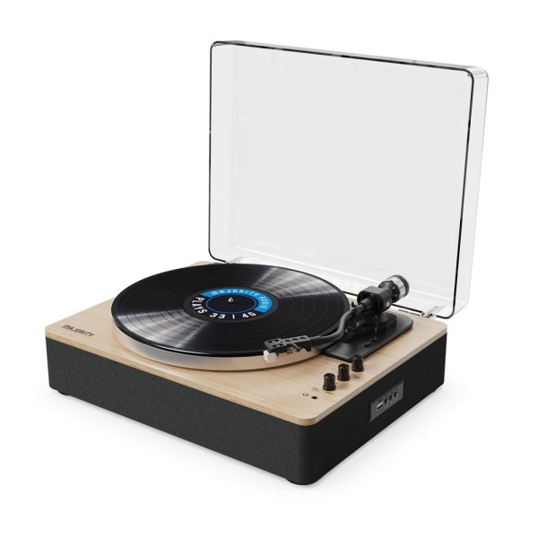 Majority Folio Bluetooth Turntable, Plywood
