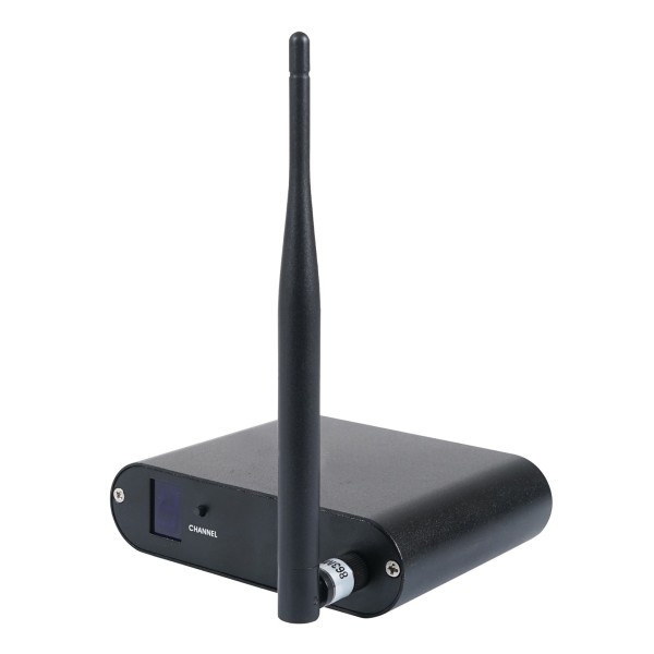 W Audio SDPROTX 3-Channel Silent Disco Transmitter - angled