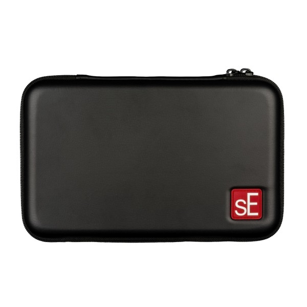 sE Electronics V8 Supercardiod Microphone, Matte Black - Pouch