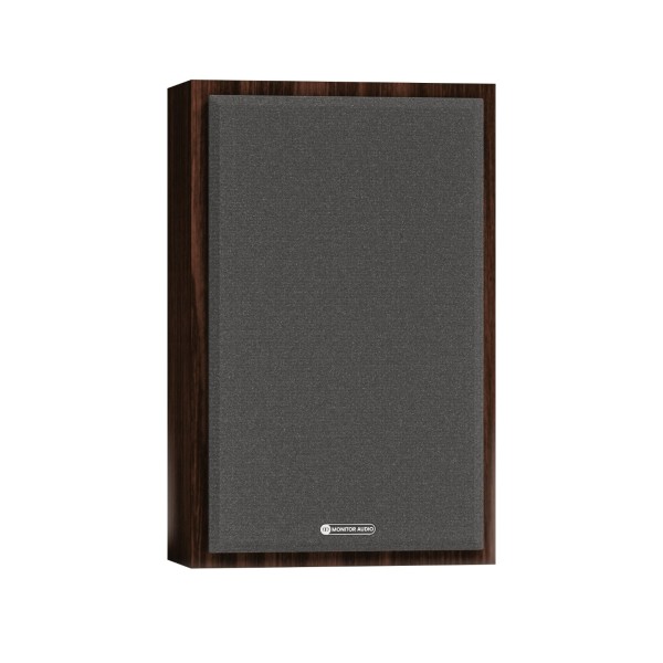 Monitor Audio Silver On-Wall 8G Speakers (Pair), European Walnut -grille 