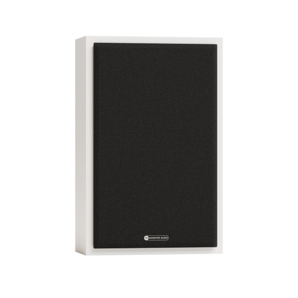 Monitor Audio Silver On-Wall 8G Speakers (Pair), Satin White - grille 