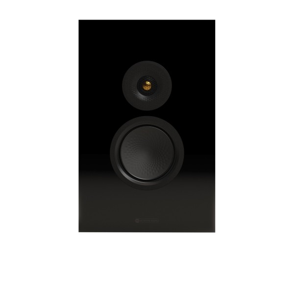 Monitor Audio Silver On-Wall 8G Speakers (Pair), High Gloss Black - front