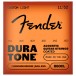Fender Dura-Tone 860CL Acoustic Guitar Strings, Coated Phosphor Bronze, Gauges .011-.052