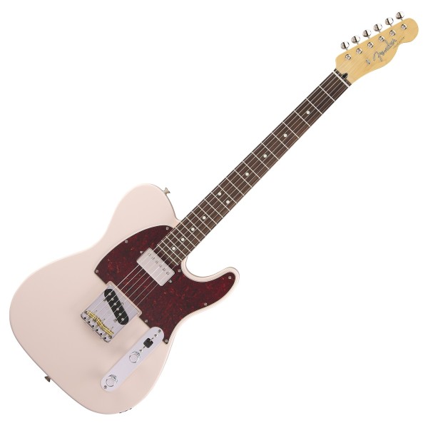 Fender Made in Japan Hybrid II Telecaster SH RW, Satin Shell Pink