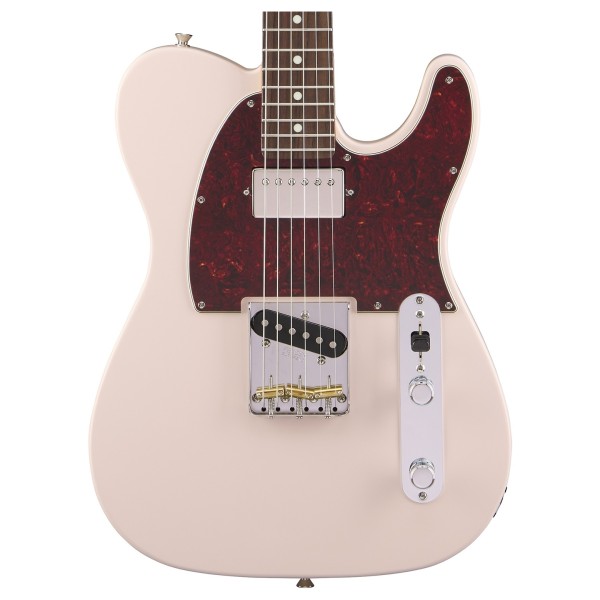 Fender Made in Japan Hybrid II Telecaster SH RW, Satin Shell Pink - body