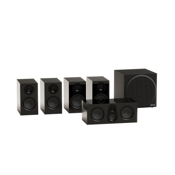 Monitor Audio Silver 50 8G 5.1 AV System, High Gloss Black - main 