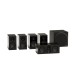 Monitor Audio Silver 50 8G 5.1 AV System, High Gloss Black