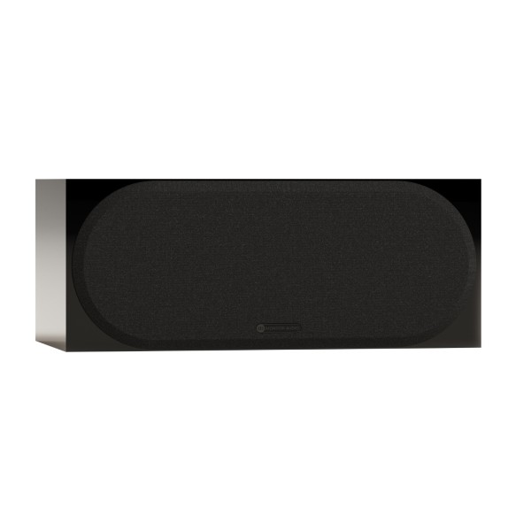 Monitor Audio Silver Centre 8G Speaker, High Gloss Black - grille