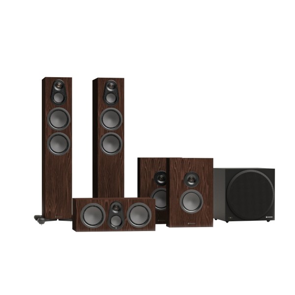 Monitor Audio Silver 300 8G 5.1 AV System, European Walnut