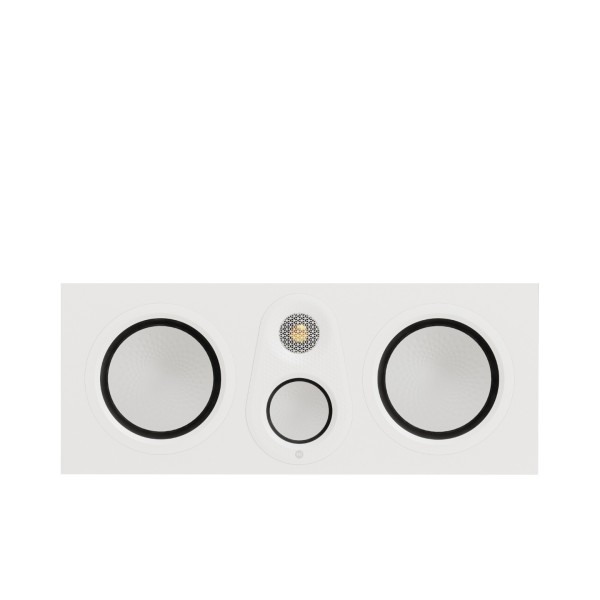 Monitor Audio Silver Centre 8G Speaker, Satin White - front 