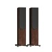 Monitor Audio Silver 300 8G Floorstanding Speakers (Pair), European Walnut - grille 