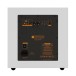 Monitor Audio Vestra W10 Subwoofer Speaker, White - rear 