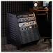 Trojan Pro Teneo Studio Side Rack Wheeled 13U Black