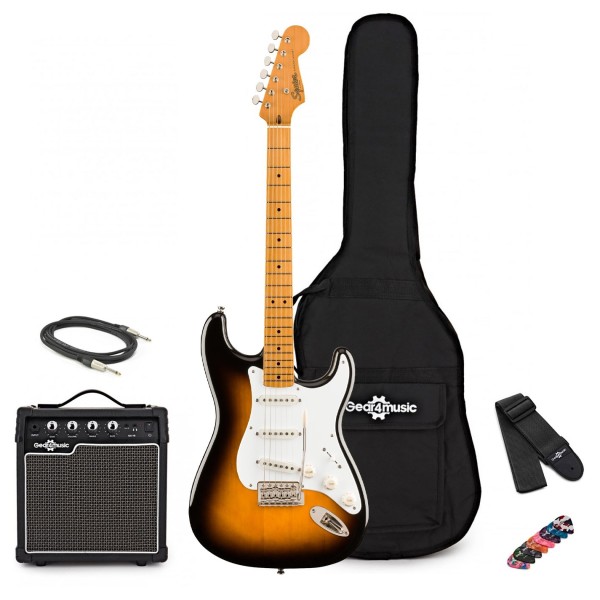 Squier Classic Vibe Stratocaster Pack, Build Your Own Bundle