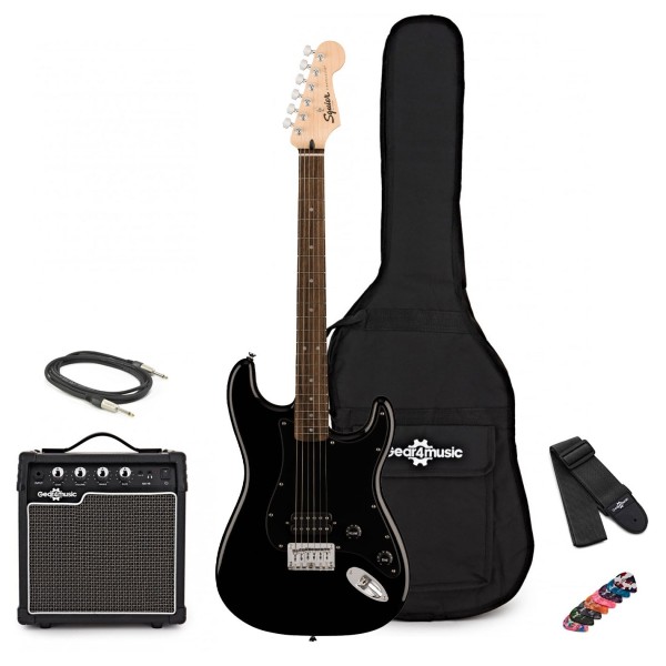 Squier Sonic Stratocaster H Electric Guitar Pack, Build Your Own Bundle