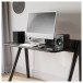 Majority D50X Bluetooth Bookshelf Speakers, Black
