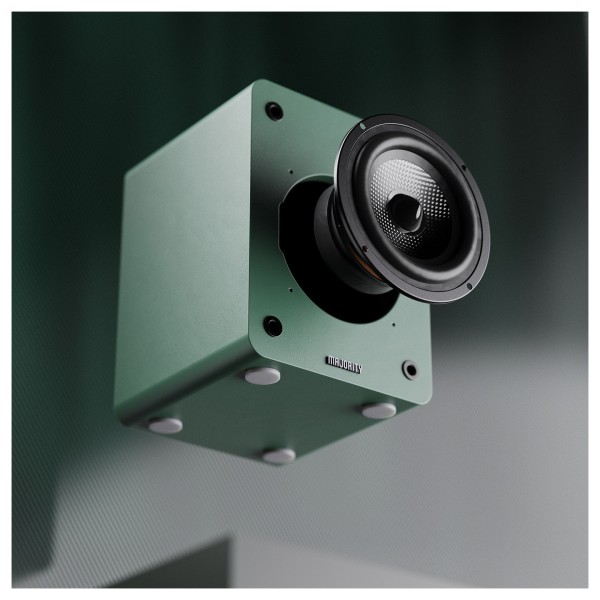 Majority D50X Bluetooth Bookshelf Speakers, Green