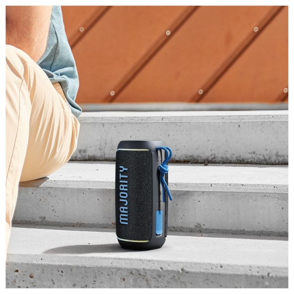 Majority Move 2 (M2) Portable Bluetooth Speaker, Black