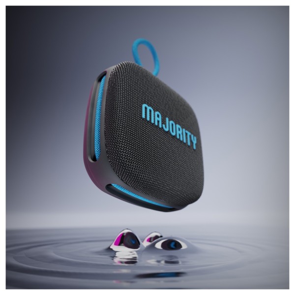 Majority Move 1 (M1) Portable Bluetooth Speaker, Black