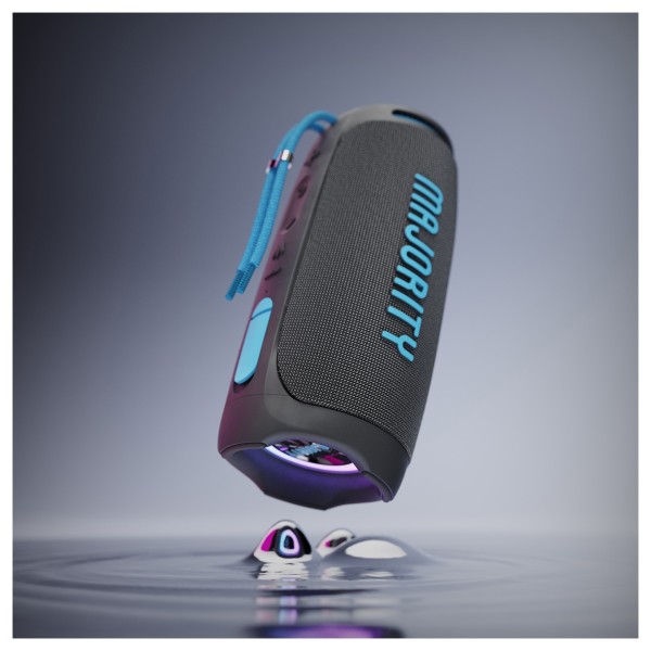 Majority Move 3 (M3) Portable Bluetooth Speaker, Black