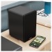 Majority D70X Active Bluetooth Bookshelf Speakers, Black