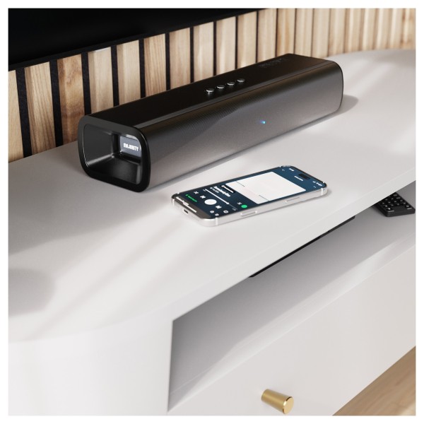 Majority Naga 40 Plus Soundbar & Wireless Subwoofer, Black