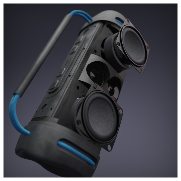 Majority Move 4 (M4) Portable Bluetooth Speaker, Black