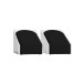 Monitor Audio Silver AMS 8G Speakers (Pair), Satin White - grille