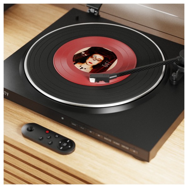 Majority Auto Automatic Bluetooth Turntable, Black