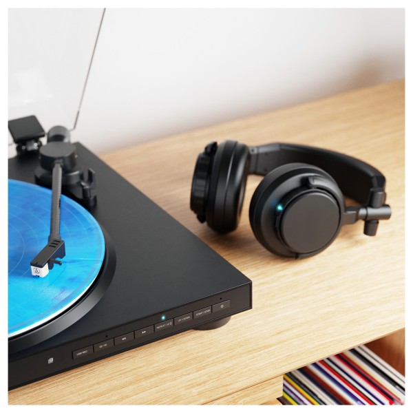Majority Auto Automatic Bluetooth Turntable, Black