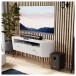 Majority Naga 60 Plus Soundbar & Wireless Subwoofer, Black