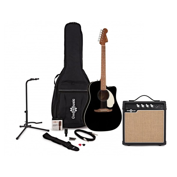 Fender California Standard Redondo CE with Accessory Pack, Build Your Own Bundle