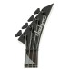 Jackson JS3 Concert Bass, Satin Black - headstock